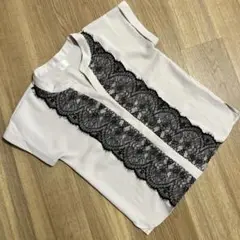 Liala x PG フレンチ袖 レース