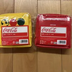 タイトーくじ　コカコーラ　D賞　 レトロポーチ　2種