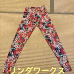 Linda Works フラワープリント ヨガウェアレディースM