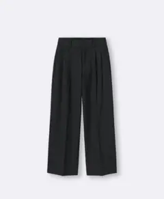 【新品、未使用】GU タックワイドパンツ　XL