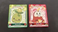 ポケットモンスター丸美屋/キラキラシール ミニーブ ホゲータ 2枚セット
