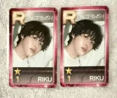 SMTWON 2025 SUPERSTAR NCT RIKU リアルカード２枚