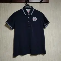 ★美品　Munsingwear レディース ポロシャツ LL ネイビー