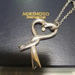 MIKIMOTO ミキモト キーホルダー ハート❤
