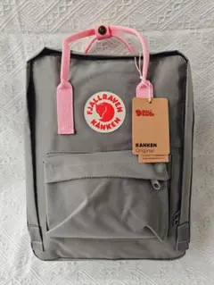 カンケンリュックサック バッグ フェールラーベン 16Lライトグレー×ピンク