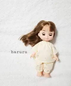 メルちゃん服　ソランちゃん服　パジャマセット星