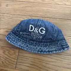 D&G JUNIOR デニムハット　ベビー　バケハ