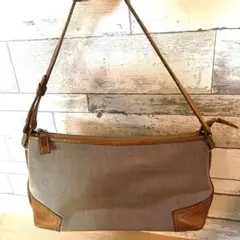 美品 ポールスチュアート ハンドバック ベージュ