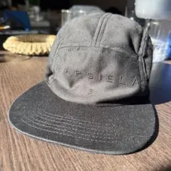 MM6 Maison Margiela 黒 ベースボールキャップ