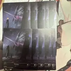 MTG 久遠の終端 沼 ギャラクシーFoil 10枚セット 基本土地 EOE