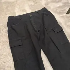 オシュコシュ　黒いカーゴパンツ XL