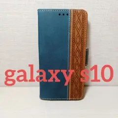 galaxy s10 ケース 軽量 薄型 全面保護 手帳型 6.1 inch