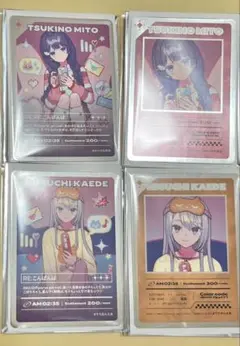 にじさんじ　月ノ美兎　樋口楓　カードセット