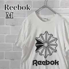 Reebok リーボック　classic クラシック　ホワイト ロゴ Tシャツ