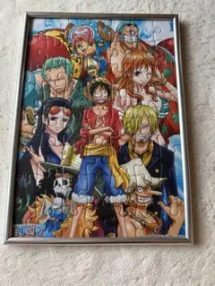 ワンピース ジグソーパズル フレーム付き 約27cm x 38cm