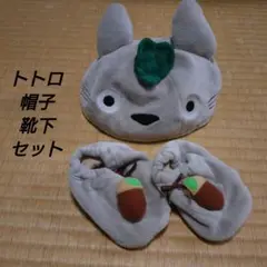 トトロ 帽子 靴下 セット 48cm