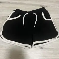 バースデイ　ショートパンツ　キッズ　黒　サイズ100