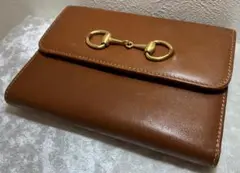 GUCCI ホースビット 二つ折り財布 ガマ口