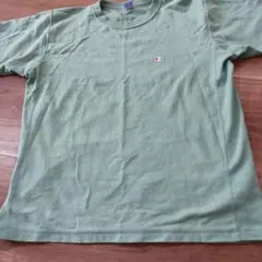 Champion グリーン 半袖Tシャツ