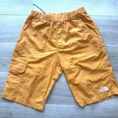 THE NORTH FACE 子供用半ズボン 140 オレンジ