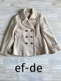 ef-de エフデ ショート丈 コート