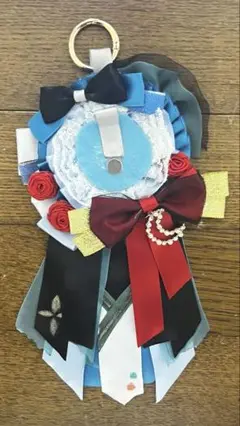 概念ロゼット 青 赤 黒