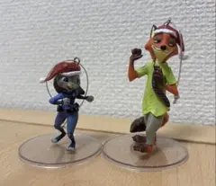 ズートピア ニック・ワイルド & ジュディ・ホップス クリスマスオーナメント