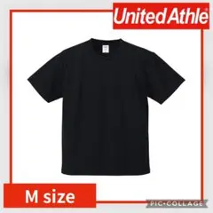 ★新品★ United Athle 黒 半袖Tシャツ M 運動着 部屋着 ドライ