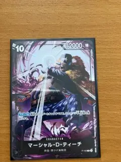 マーシャル・D・ティーチ 交流会 プロモーションパック 四皇 ワンピースカード