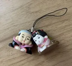 新品未使用　fukusuke 風水福助 ストラップ 恋愛運　シークレット　ガチャ