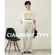 CIAOPANIC TYPY コットンイージーストライプパンツ　セール　新品