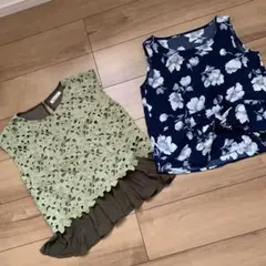 ❁︎ トップス　2アイテムセット　フラガベイシカ