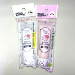 新品未開封 セリア ホイップクリームのり いちご 白 2点セット
