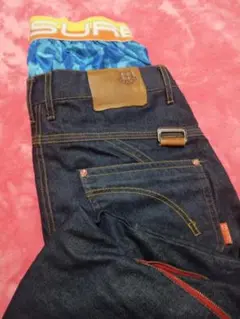 URBANUS JEANS アーバナス　リアル デニム　スノーボードパンツ　L URBANUS JEANS アーバナス リアル デニム スノーボードパンツ L