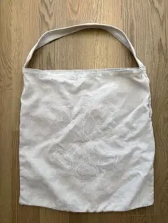arts&science リネントートバッグ 鍵刺繍ロゴ
