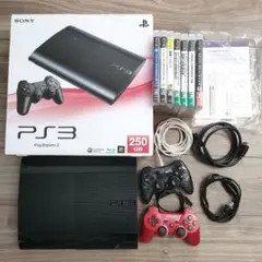 動作確認済み PS3 本体 CECH-4000B 250GB ソフト付き