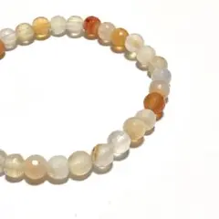 【天然石】パワーストーン ブレスレット カット入り 5mm