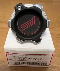 【箱無し新品】SUBARU／STI／オイルフィラーキャップ BRZ (10RT)STIオイルフィラーキャップ「スバル純正用品