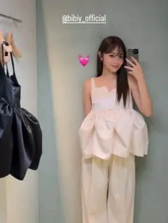 bibiy ビビィ BIANKA TOP チューリップ　キャミソール　ビアンカ