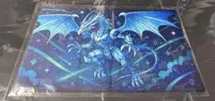 遊戯王　スターダストドラゴン　プレイマット　デスクマット　ラバー　大判　未開封