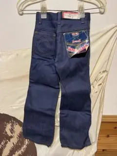 80年代 BLUE BUCKLE デッドストック 子供用 ジーンズ 紙タグ付き