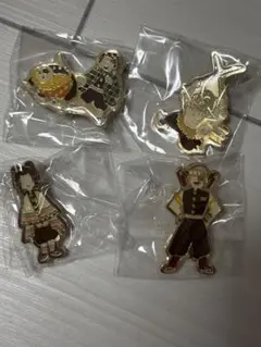 鬼滅の刃　ゆるパレット　ピンバッジセット