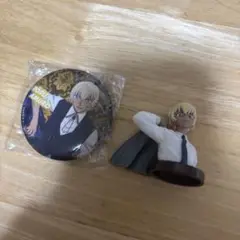 名探偵コナン 安室透・降谷零缶バッジ・ミニフィギュアセット