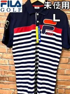 【24時間以内/匿名配送】未使用 フィラゴルフ メンズ 半袖 ポロシャツ L