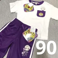 【新品】リアルピース　なお　Tシャツ　ハーフパンツ　2点セット　90サイズ