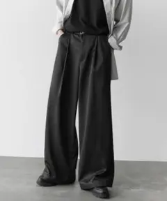 remer ルーズアンクラシックストレートワイドパンツ