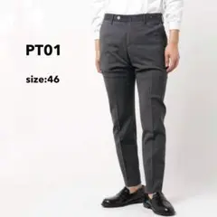 PT01 TRAVELLER ノープリーツ パンツ ピーティーゼロウーノ 46
