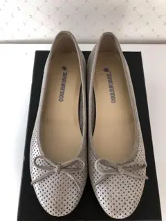 COULEURVAREクロールバリエ バレエシューズ　シルバー