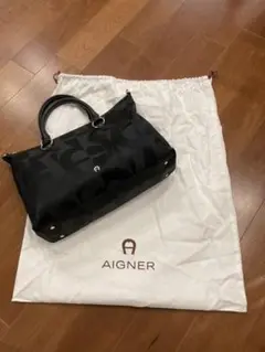 専用!再々値下げ!AIGNER⭐️ナイロン2WAYバッグ⭐️新品