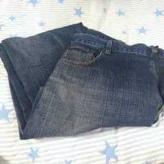 Calvin Klein ダークブルーデニム W100cm × L73cm